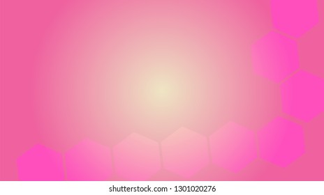 Honeycomb background,gradient Hexagons pattern, vector illustration - Vector