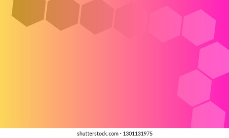 Honeycomb background,gradient Hexagons pattern, vector illustration - Vector