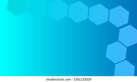 Honeycomb background,gradient Hexagons pattern, vector illustration - Vector