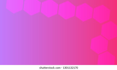 Honeycomb background,gradient Hexagons pattern, vector illustration - Vector