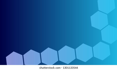 Honeycomb background,gradient Hexagons pattern, vector illustration - Vector