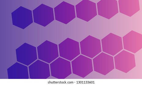 Honeycomb background,gradient Hexagons pattern, vector illustration - Vector