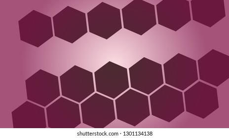 Honeycomb background,gradient Hexagons pattern, vector illustration - Vector