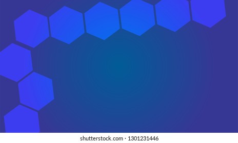 Honeycomb background,gradient Hexagons pattern, vector illustration - Vector