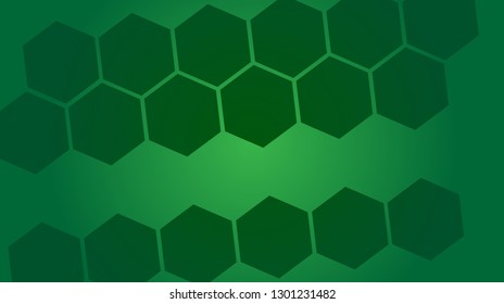 Honeycomb background,gradient Hexagons pattern, vector illustration - Vector
