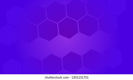 Honeycomb background,gradient Hexagons pattern, vector illustration - Vector