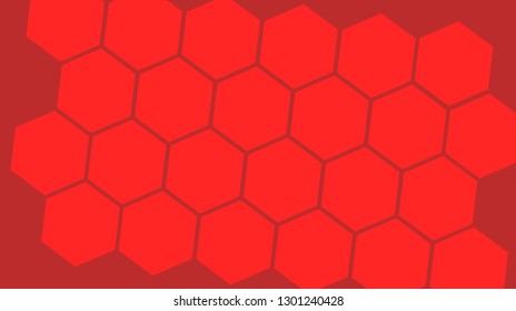 Honeycomb background,gradient Hexagons pattern, vector illustration - Vector