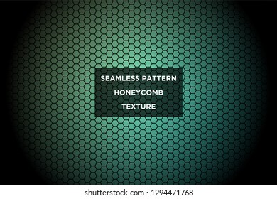 Honeycomb background,gradient seamless hexagons pattern, vector illustration - Vector