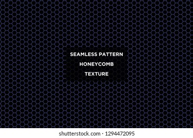 Honeycomb background,gradient seamless hexagons pattern, vector illustration - Vector