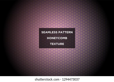 Honeycomb background,gradient seamless hexagons pattern, vector illustration - Vector