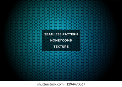 Honeycomb background,gradient seamless hexagons pattern, vector illustration - Vector