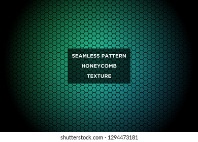 Honeycomb background,gradient seamless hexagons pattern, vector illustration - Vector