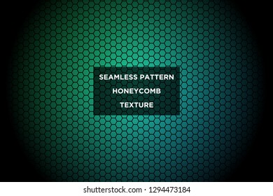 Honeycomb background,gradient seamless hexagons pattern, vector illustration - Vector
