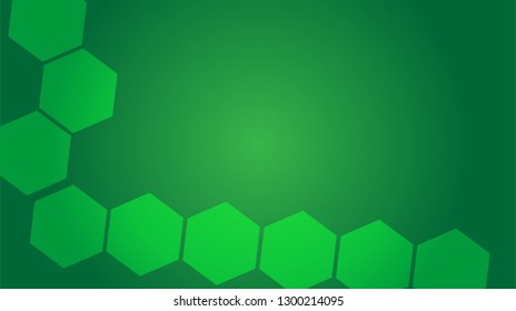 Honeycomb background,gradient seamless hexagons pattern, vector illustration - Vector