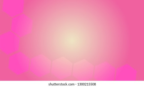 Honeycomb background,gradient seamless hexagons pattern, vector illustration - Vector