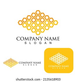 Vector del logotipo de los animales de abeja
