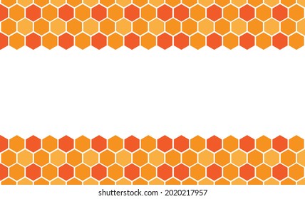 Honeycomb bee background wallpaper vector
