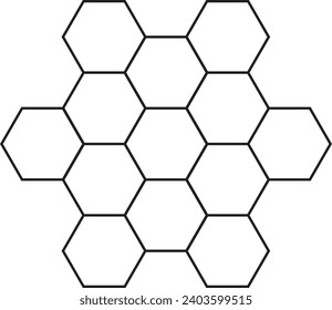icono de abeja de panal sobre fondo blanco. icono de honeycomb para tu diseño de sitio web, logotipo, aplicación, interfaz de usuario. línea plana. signo del peine de miel.	