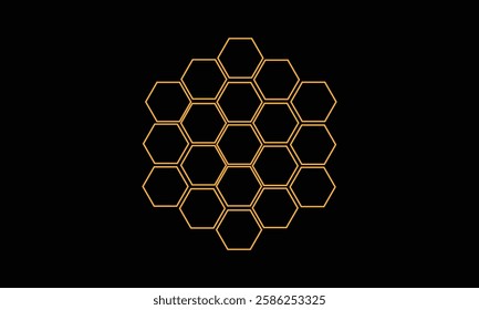 Honeycomb bee icon on white background. honeycomb icon for your web site design, logo, app, UI. flat style. honey comb sign.  Vector Illustration .