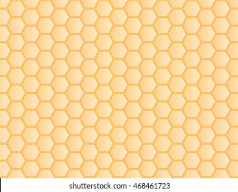 honeycomb cells background. Vector illustration