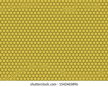 Honeycomb for decorative design. Modern geometric texture. Abstract tech background. Abstract technology communication design. Geometric shape. Science, medicine, technology background.