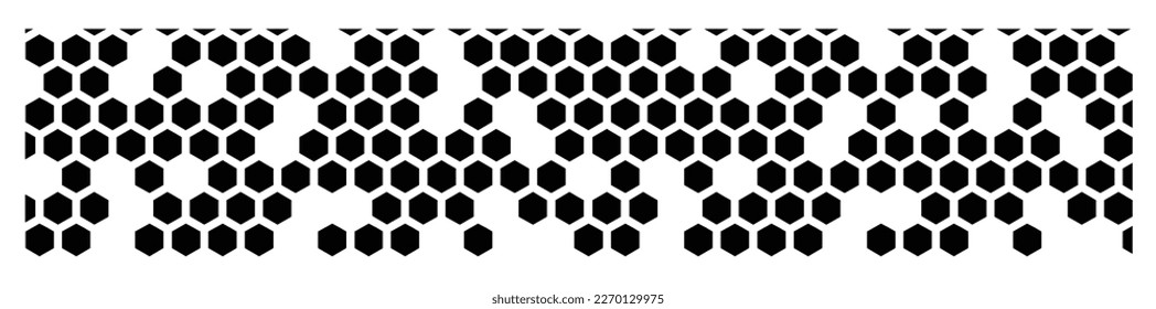  peine de miel para diseño sobre fondo blanco. patrón de honeycomb. Diseño de vector de fondo abstracto de hexágono.