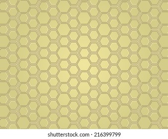 Honeycomb Geometric Seamless pattern. Pattern can be used for wallpaper, gift wrapping, pattern fills, web page background, textiles, surface textures. Editable eps10 contains this pattern swatch.