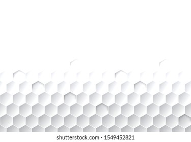 Honeycomb Grey Background Vector Illustration Stock Vector (Royalty ...