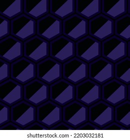 Honeycomb grid texture and beehive geometric hexagonal honeycombs. Mesh seamless background. Hexagonal cell texture.