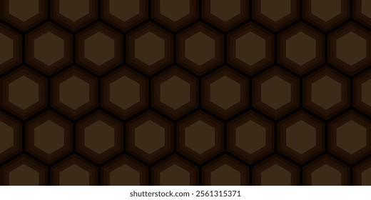 Honeycomb Grid tile random background or Hexagonal cell texture