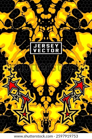 HONEYCOMB AND GRUNGE BACKGROUND FOR FULL SUBLIMATION JERSEY