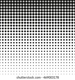 Honeycomb halftone Vector abstract background.