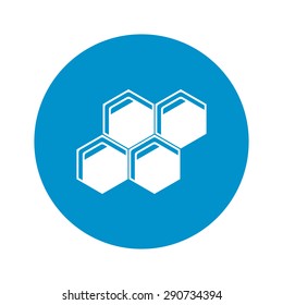 Honeycomb icon. 