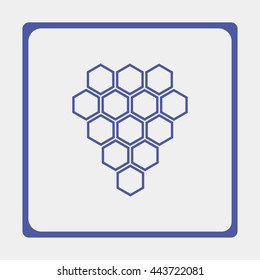 Honeycomb icon.