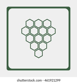 Honeycomb icon.