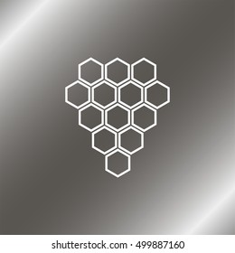 Honeycomb icon.