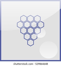 Honeycomb icon.