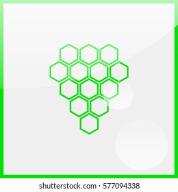 Honeycomb icon.