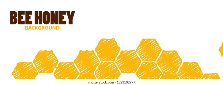 Honeycomb icon. Abstract honeycomb logo vector. Beehive symbol vector. Honey Comb Logo Template Design Vector, Emblem, Design Concept, Creative Symbol, Icon, Outline bee symbol 