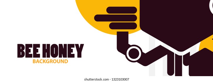 Honeycomb icon. Abstract honeycomb logo vector. Beehive symbol vector. Honey Comb Logo Template Design Vector, Emblem, Design Concept, Creative Symbol, Icon, Outline bee symbol 