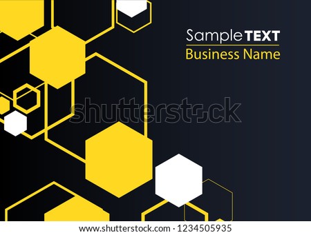 Honeycomb icon. Abstract honeycomb logo vector. Beehive symbol vector. Honey Comb Logo Template Design Vector, Design Concept, Creative Symbol, Icon. Orange abstract  honey background pattern hexagons