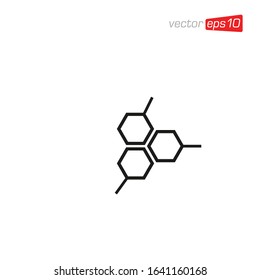Honeycomb Icon Design Vector Template