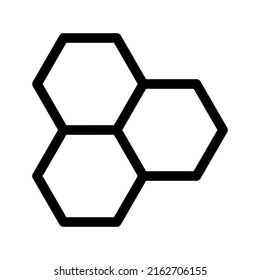 honeycomb icon or logo isolated sign symbol vector illustration - high quality black style vector icons

