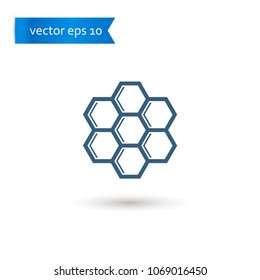honeycomb. honeycomb icon. sign design. Vector EPS 10.