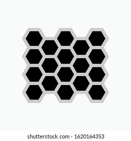 Honeycomb Icon. Sign & Symbol - Vector.