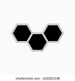 Honeycomb Icon. Sign & Symbol - Vector.