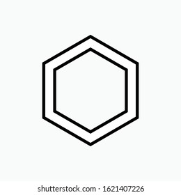 Honeycomb Icon. Sign & Symbol - Vector.