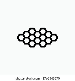 Honeycomb Icon. UI Symbol - Vector.