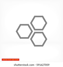 Honeycomb Icon Vector