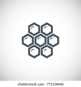 Honeycomb Icon Vector 